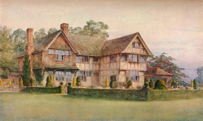 Hus i Rusper, nær Horsham, Sussex, c1911
