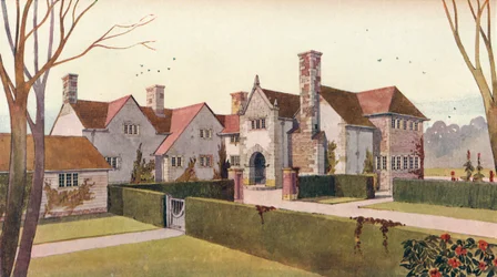 Hus i Dorchester, c1911