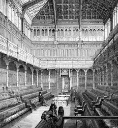 Underhuset, Westminster, London, 1900