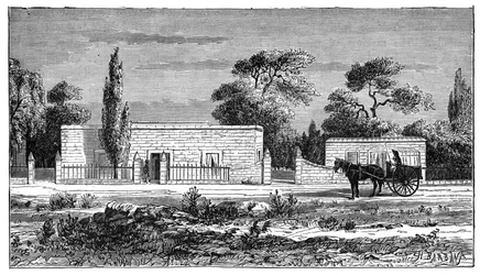 Huset til en rik boer, Sør-Afrika, c1890