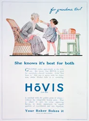 Hovis brødannonse, 1923