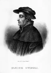 Huldrych Zwingli, sveitsisk teolog, 1854