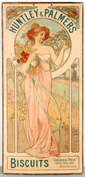 Huntley & Palmers kjeks, 1900-tallet.