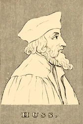 Huss,  c1369-1415, 1830.