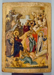 Ikon for The Raising of Lazarus, 1300-1400-tallet