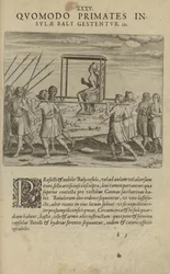Illustrasjon hentet fra boken India Orientalis av ukjent forfatter og utgitt av Excudebat Matthaeus Beckerus