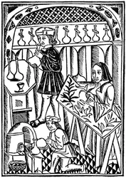 Illustrasjon fra The Owner of Things, 1500 1964