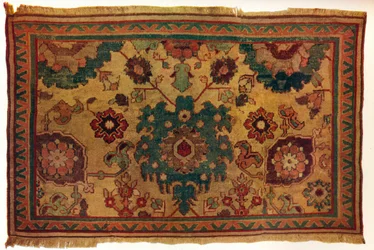Indo-persisk teppe, c1570
