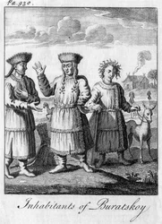 Innbyggere i Buratskoy, 1700-tallet