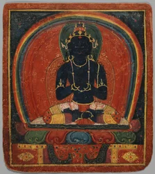Initieringskort Tsakalis: Samanthabhadri Consort, tidlig på 1400-tallet.