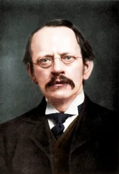 JJ Thomson , britisk fysiker, c1896-c1915