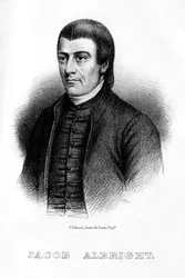 Jacob Albright, amerikansk kristen leder, 1854