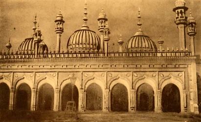 Gama-moskeen, Rawalpindi, s. 1918 - s. 1939.
