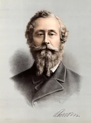 James Hamilton, 1. hertug av Abercorn 1811-1885, britisk hoffmann og statsmann, c1880