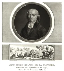 Jean Marie Roland de la Platiere, innenriksminister