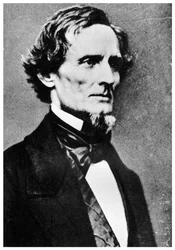 Jefferson Davis, president for de konfødererte statene i Amerika, c1855-1865 1955