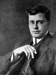 Jeffery Farnol 1878-1952, engelsk forfatter, tidlig på 1900-tallet
