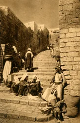 Jerusalem – A Street, c1918-c1939.