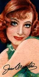 Joan Crawford, 1905-1977, Oscar-vinnende amerikansk skuespillerinne, 1900-tallet
