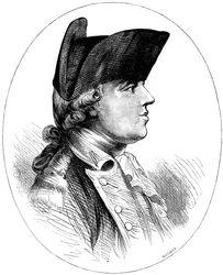 John Burgoyne, britisk general fra 1700-tallet, ca 1880