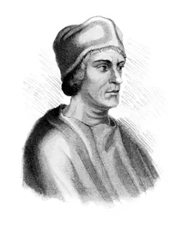 John Colet, engelsk prest og pedagogisk pioner, c1850