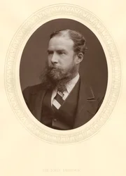 John Lubbock , første baron Avebury , engelsk bankmann, arkeolog, naturforsker og politiker, c1880