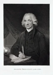Joseph Priestley , engelsk-amerikansk teolog og kjemiker