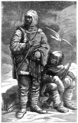 Julius Payer 1841-1915, østerriksk-ungarsk arktisk oppdagelsesreisende og landskapskunstner, 1800-tallet