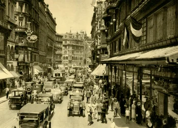 Karntner Strasse, Wien, Østerrike, c1935.