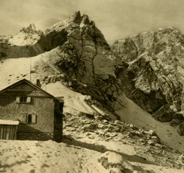 Karlsbaderhütte, Lienz Dolomittene, Østerrike, c1935.