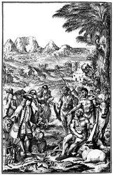 Khoikhois byttet storfe, Sør-Afrika, 1931