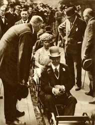 King George V og Queen Mary...British Empire Exhibition, Wembley, London, 1925, 1935.