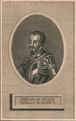 Kong Filip II av Spania, ektemann til dronning Mary I, 1793