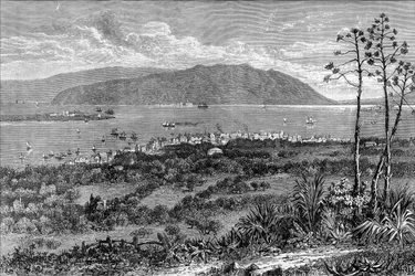 Kingston Harbour, Jamaica, c1880