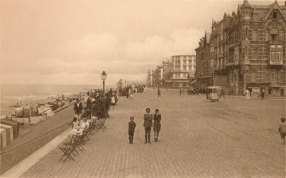 La Digue, Promenade, c1900.