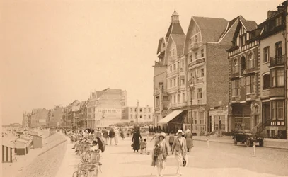 La Digue, The Promenade, c1900.
