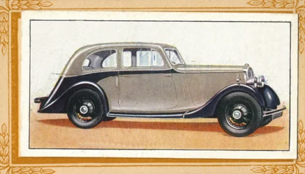 Lanchester 10 strømlinjeformet salong, c1936