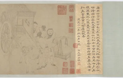 Etterlater kalven, Ming-dynastiet, 1500-tallet.
