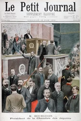 Leon Bourgeois, president for Deputertkammeret, 1902