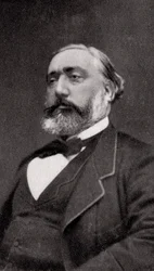 Leon Gambetta, fransk statsmann, 1881