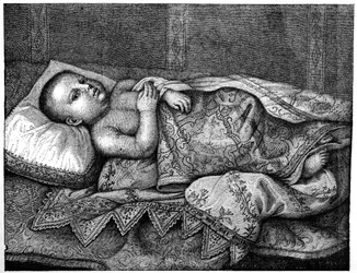 Leopoldo de Medici 1617-1675 i sin vugge, 1882