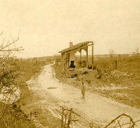 Les Hurlus, Nord-Frankrike, c1914-c1918