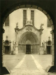 Lilienfeld Abbey, Niederösterreich, c1935.