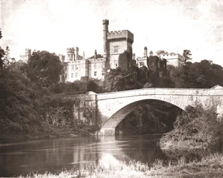 Lismore Castle, County Waterford, Irland, 1894.