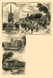 London. The Western Suburbs, c1876.