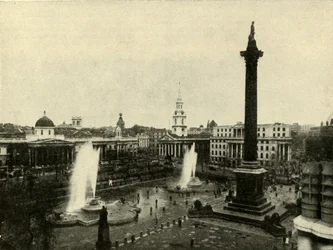 Londons best kjente plass, c1948.
