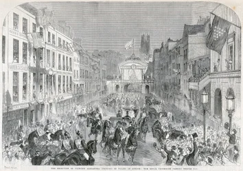 Londons velkommen til prinsesse Alexandra, 1863
