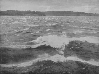 Long Sault Rapids, River St. Lawrence, c1897.