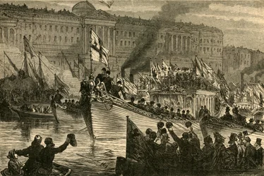 Lord Mayors Water Procession, 1897.