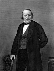 Louis Agassiz 1807-1873, sveitsiskfødt amerikansk naturforsker og glasiolog, c1860